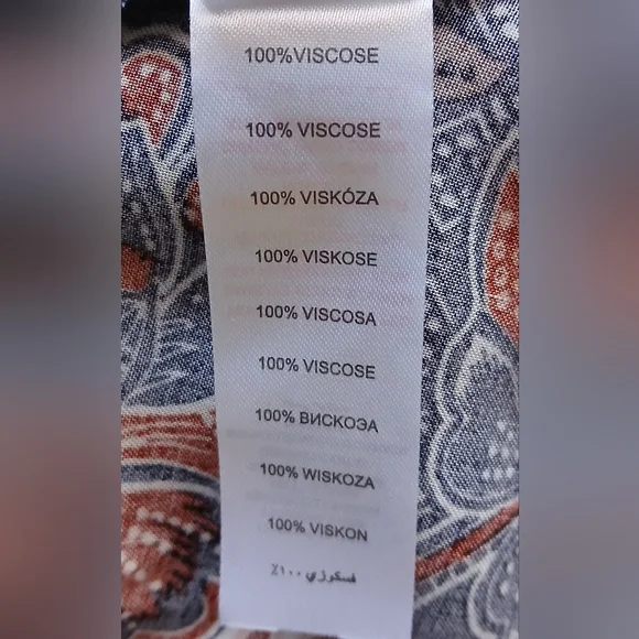 APRICOT Navy Floral Print Dress with Red and Cream Accents - Picture 12 of 12